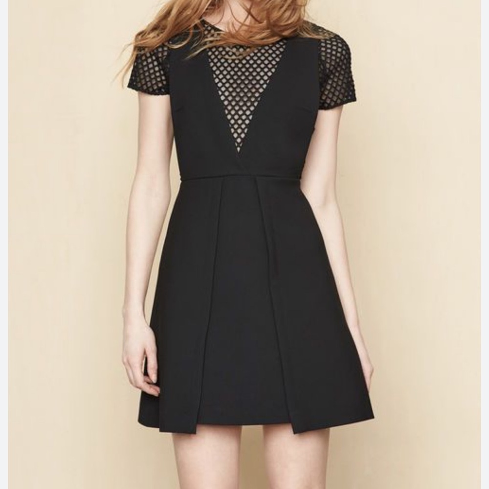 Black MAJE mini dress